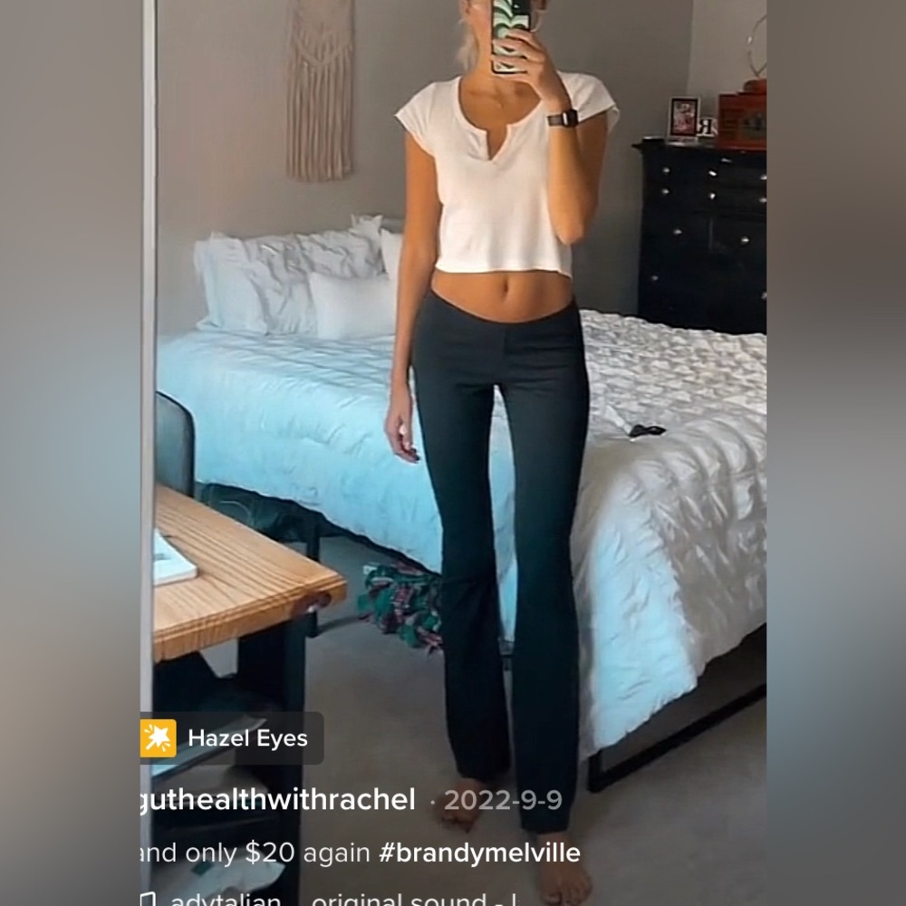 Brandy Melville black yoga pants